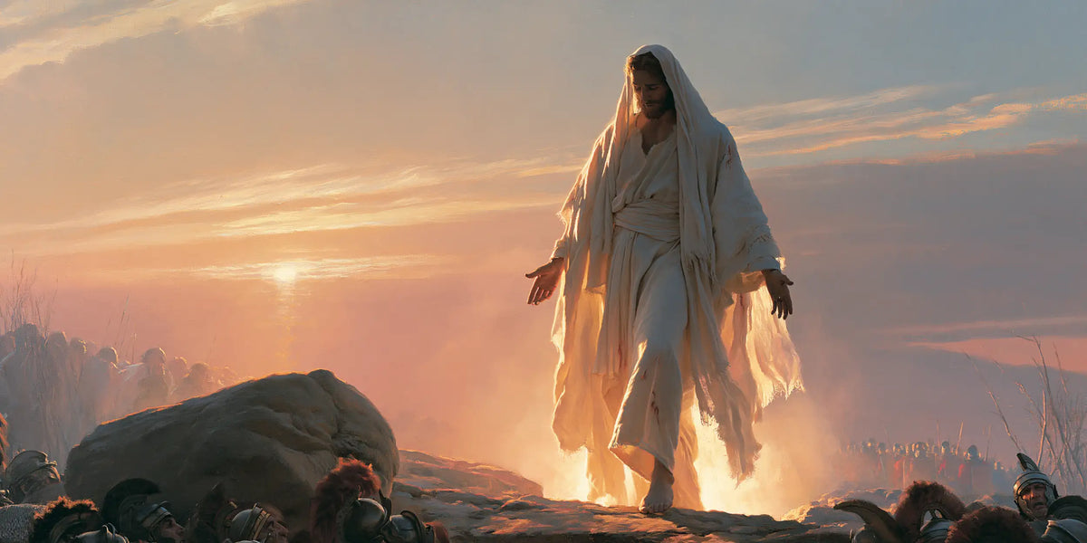 The Resurrection of Jesus Christ — The White Veil before the Low Sun
