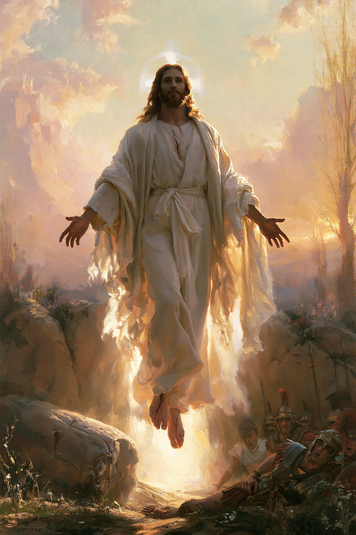 The Resurrection of Jesus Christ — White in the Tenderness of the Sky