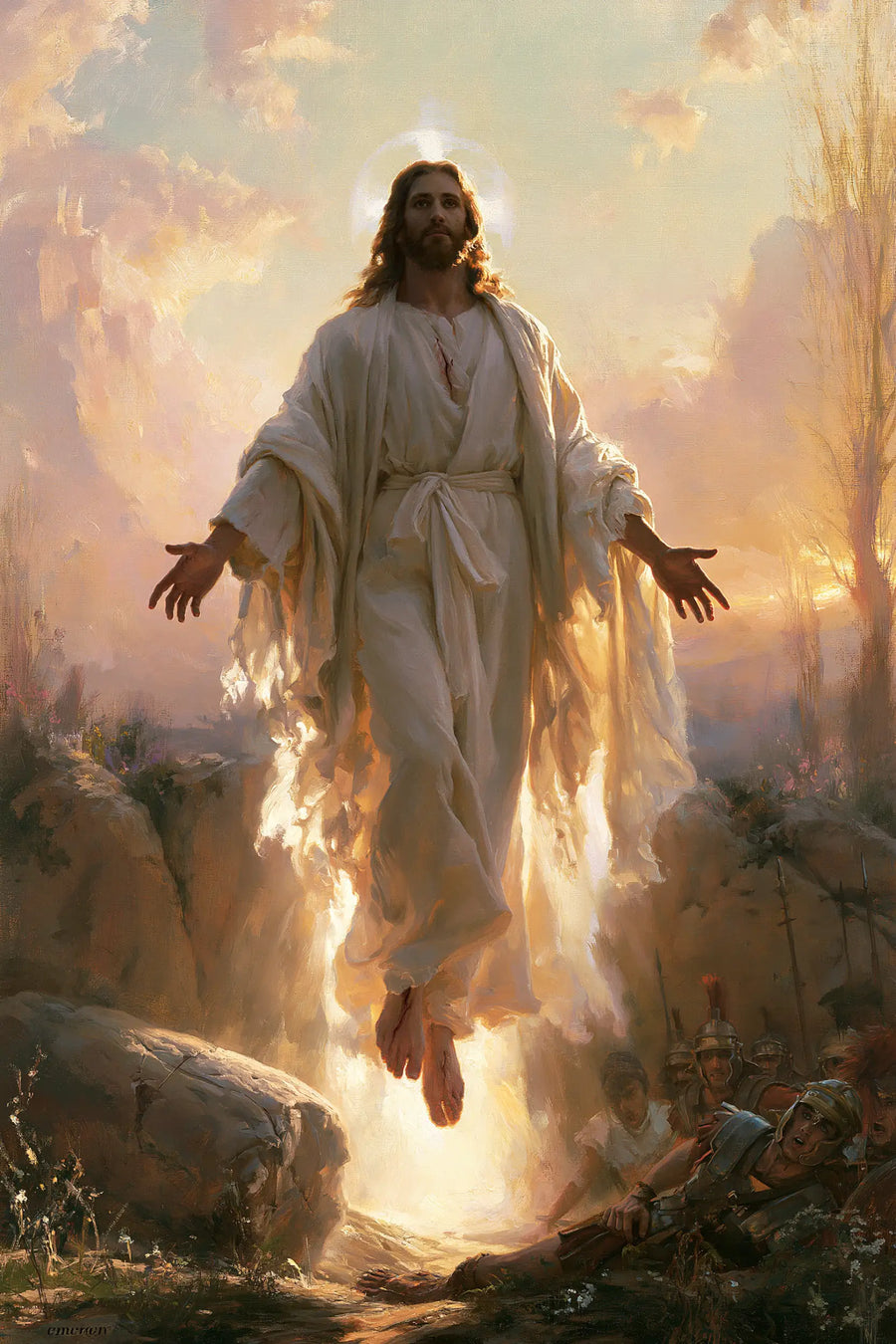 The Resurrection of Jesus Christ - Divine Light · Portrait n° 15