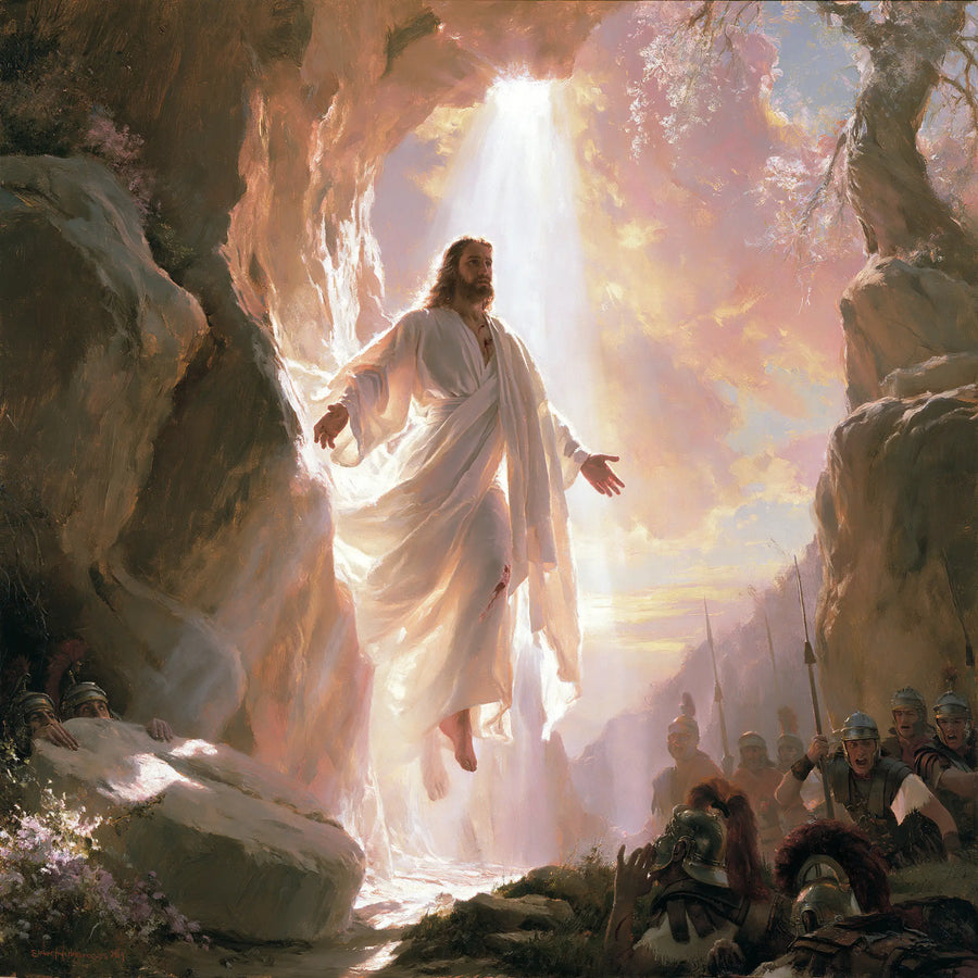 The Resurrection of Jesus Christ - Divine Light · Square n° 4