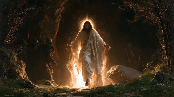 The Resurrection of Jesus Christ - Explosion of Movement · Landscape n° 12
