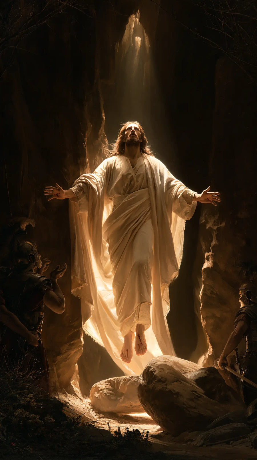 The Resurrection of Jesus Christ - Explosion of Movement · Portrait n° 10