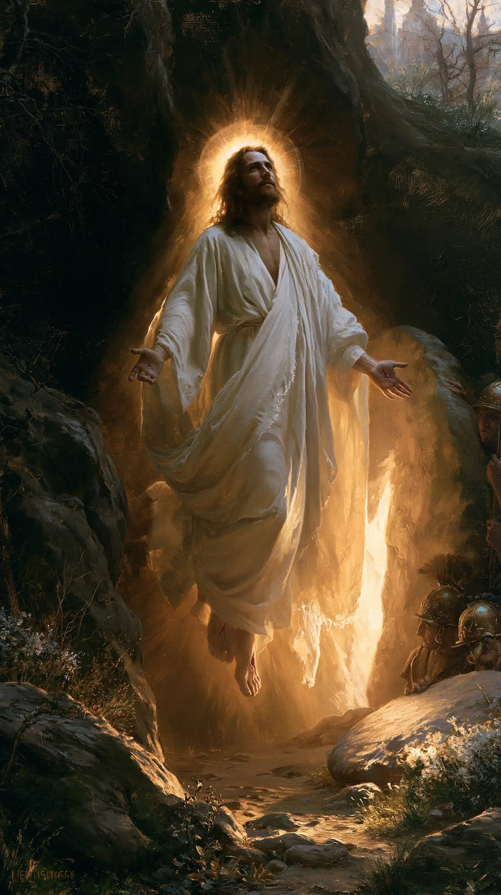 The Resurrection of Jesus Christ - Explosion of Movement · Portrait n° 12
