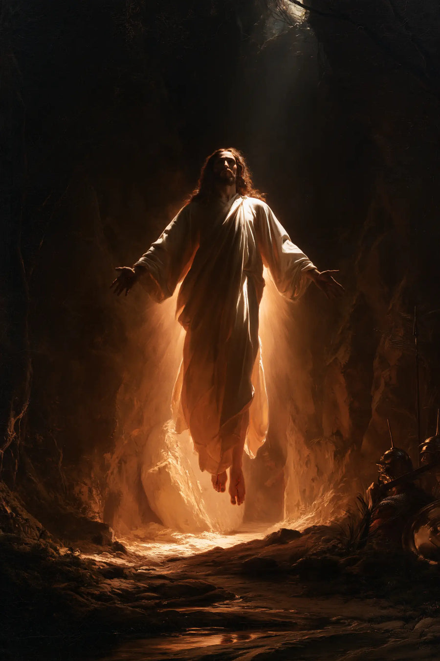 The Resurrection of Jesus Christ - Explosion of Movement · Portrait n° 13