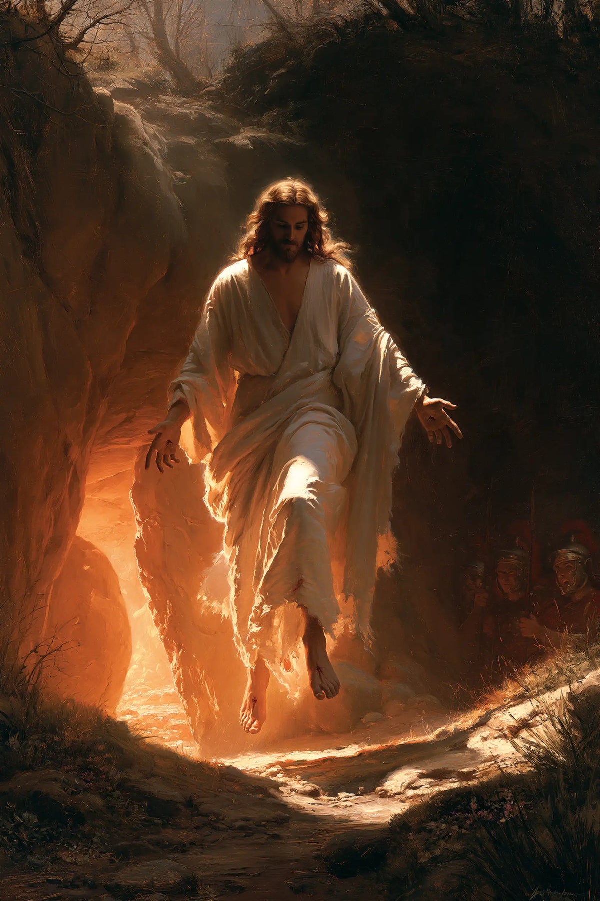 The Resurrection of Jesus Christ - Explosion of Movement · Portrait n° 16