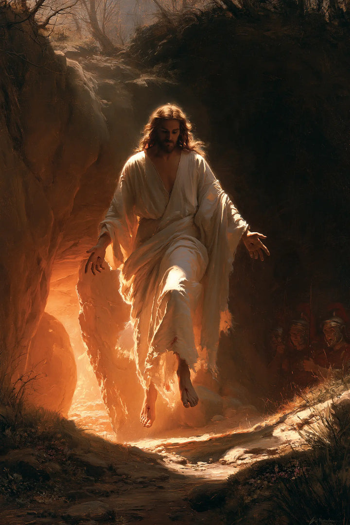 The Resurrection of Jesus Christ - Explosion of Movement · Portrait n° 16