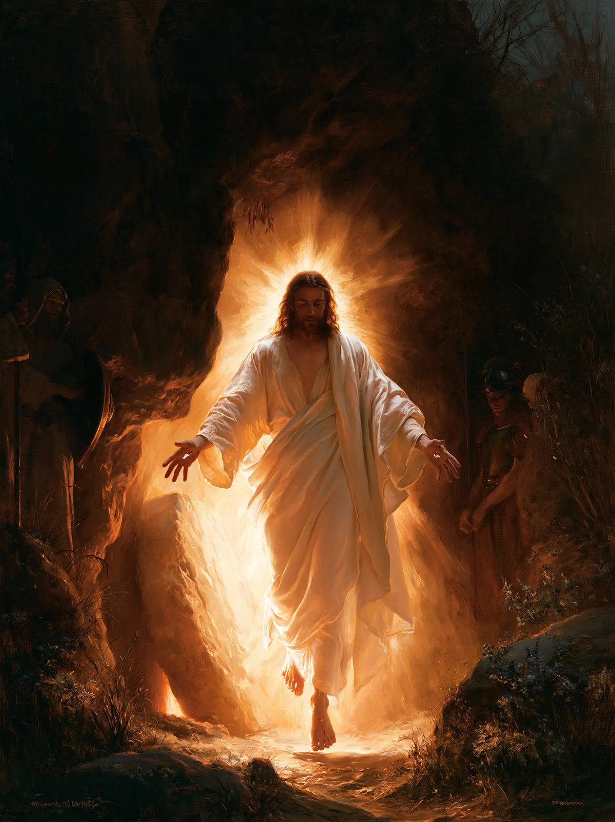 The Resurrection of Jesus Christ - Explosion of Movement · Portrait n° 18
