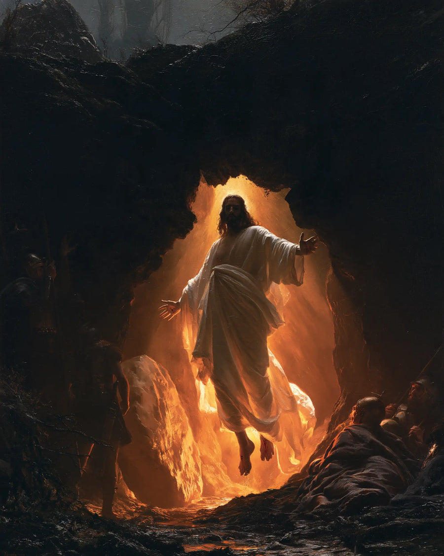 The Resurrection of Jesus Christ - Explosion of Movement · Portrait n° 22