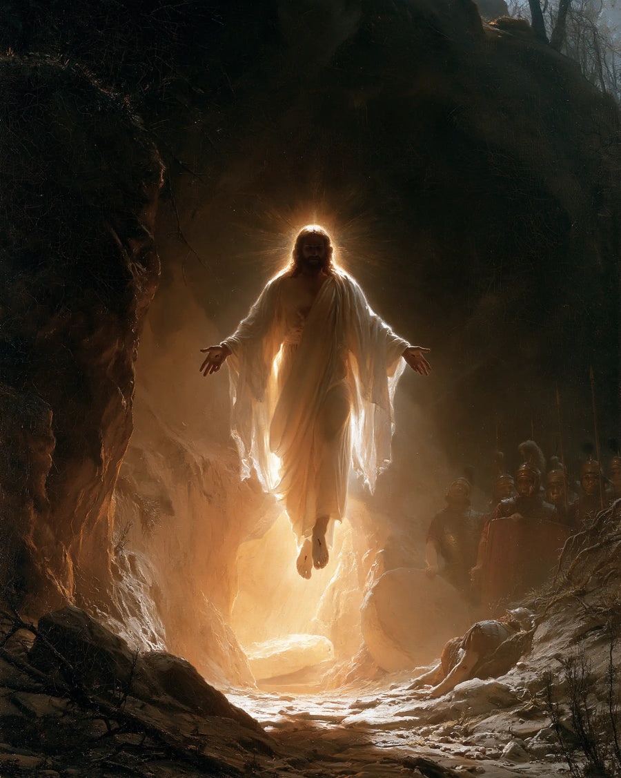 The Resurrection of Jesus Christ - Explosion of Movement · Portrait n° 24
