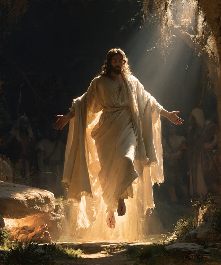 The Resurrection of Jesus Christ - Explosion of Movement · Portrait n° 25