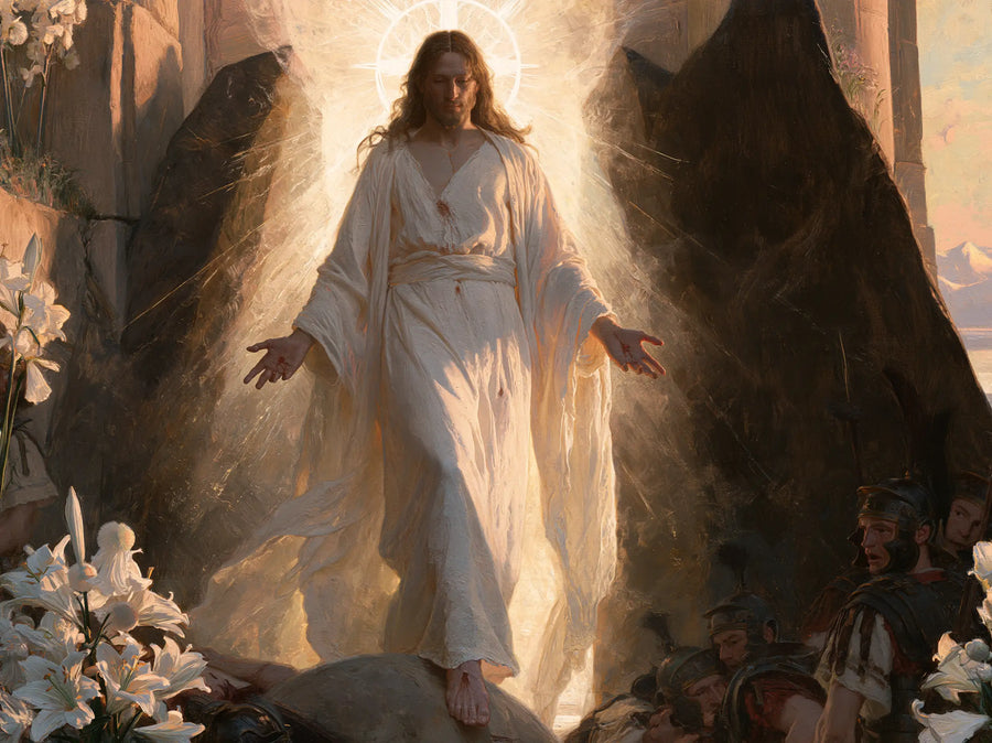 The Resurrection of Jesus Christ - Expressionist · Landscape n° 8