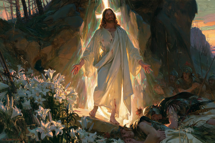 The Resurrection of Jesus Christ - Expressionist · Landscape n° 11