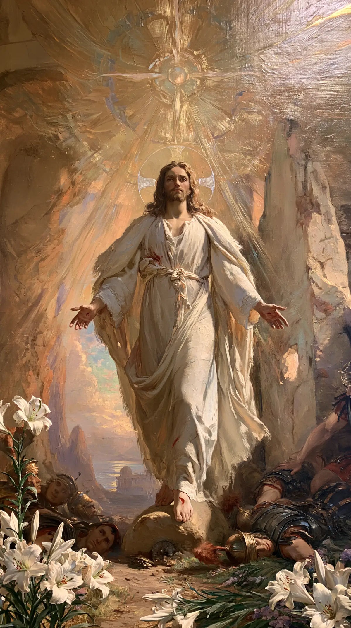The Resurrection of Jesus Christ — Shards of Sky upon the Flowered Path