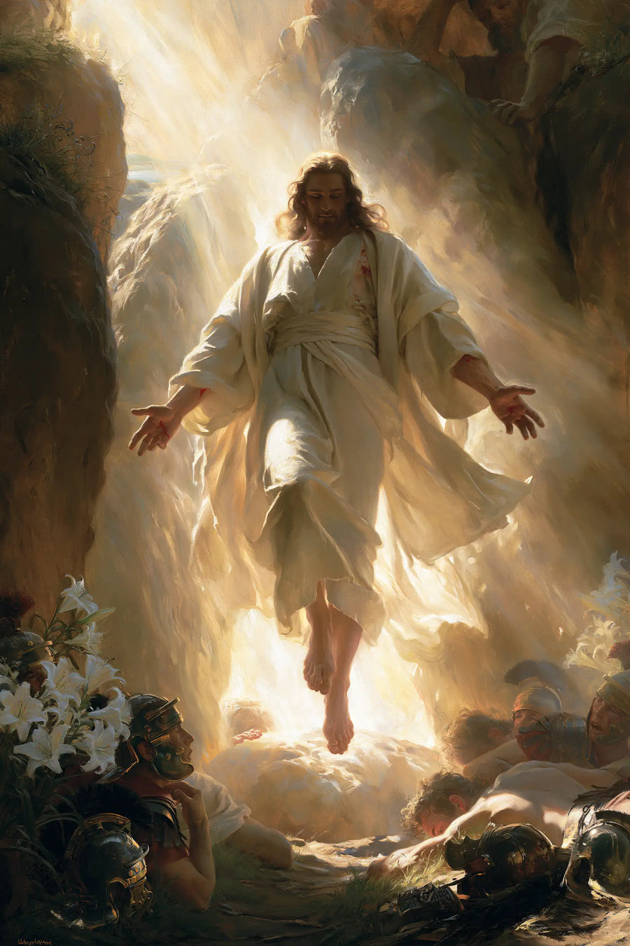 The Resurrection of Jesus Christ — The Knee in the Slanting Ray
