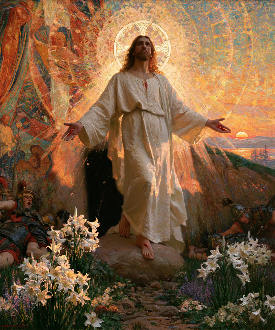 The Resurrection of Jesus Christ - Expressionist · Portrait n° 23