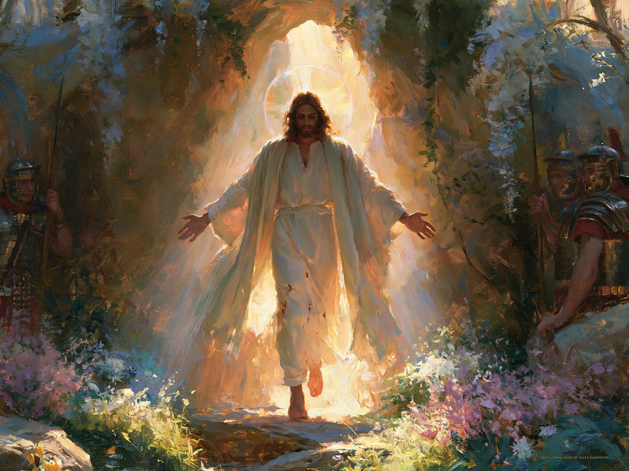 The Resurrection of Jesus Christ - Impressionist · Landscape n° 12