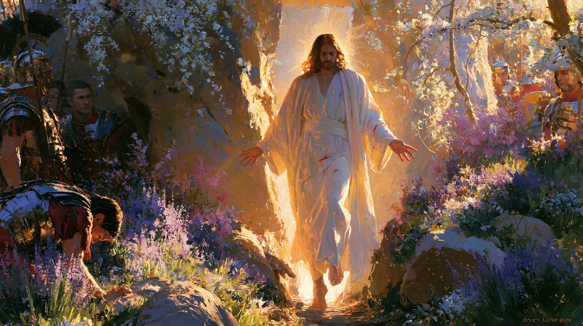 The Resurrection of Jesus Christ - Impressionist · Landscape n° 19
