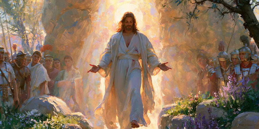 The Resurrection of Jesus Christ - Impressionist · Landscape n° 24