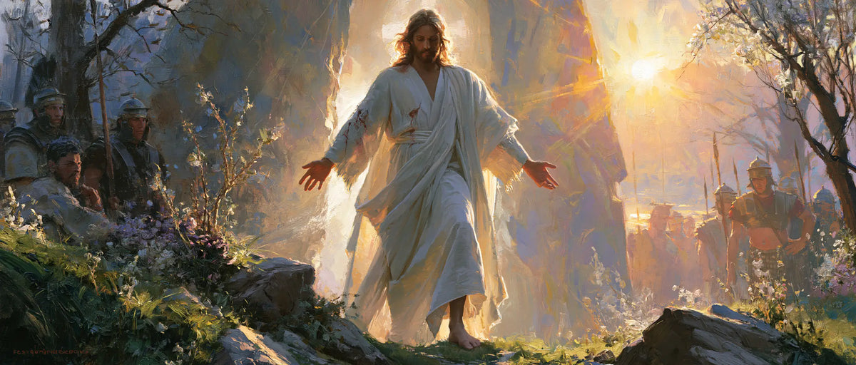 The Resurrection of Jesus Christ - Impressionist · Landscape n° 28