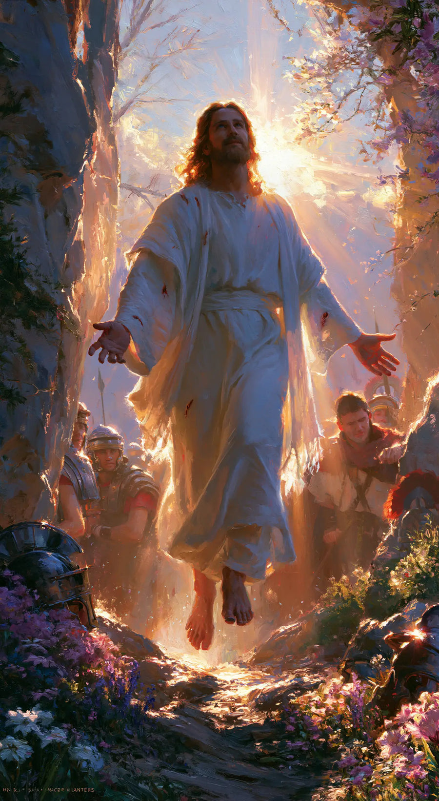 The Resurrection of Jesus Christ - Impressionist · Portrait n° 6