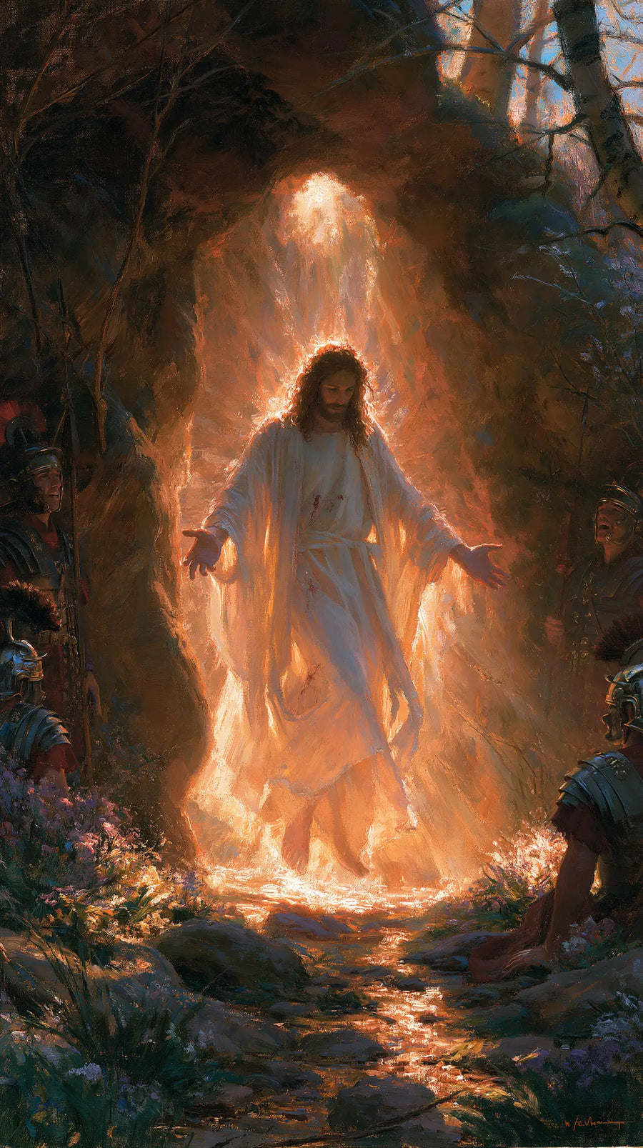 The Resurrection of Jesus Christ - Impressionist · Portrait n° 8