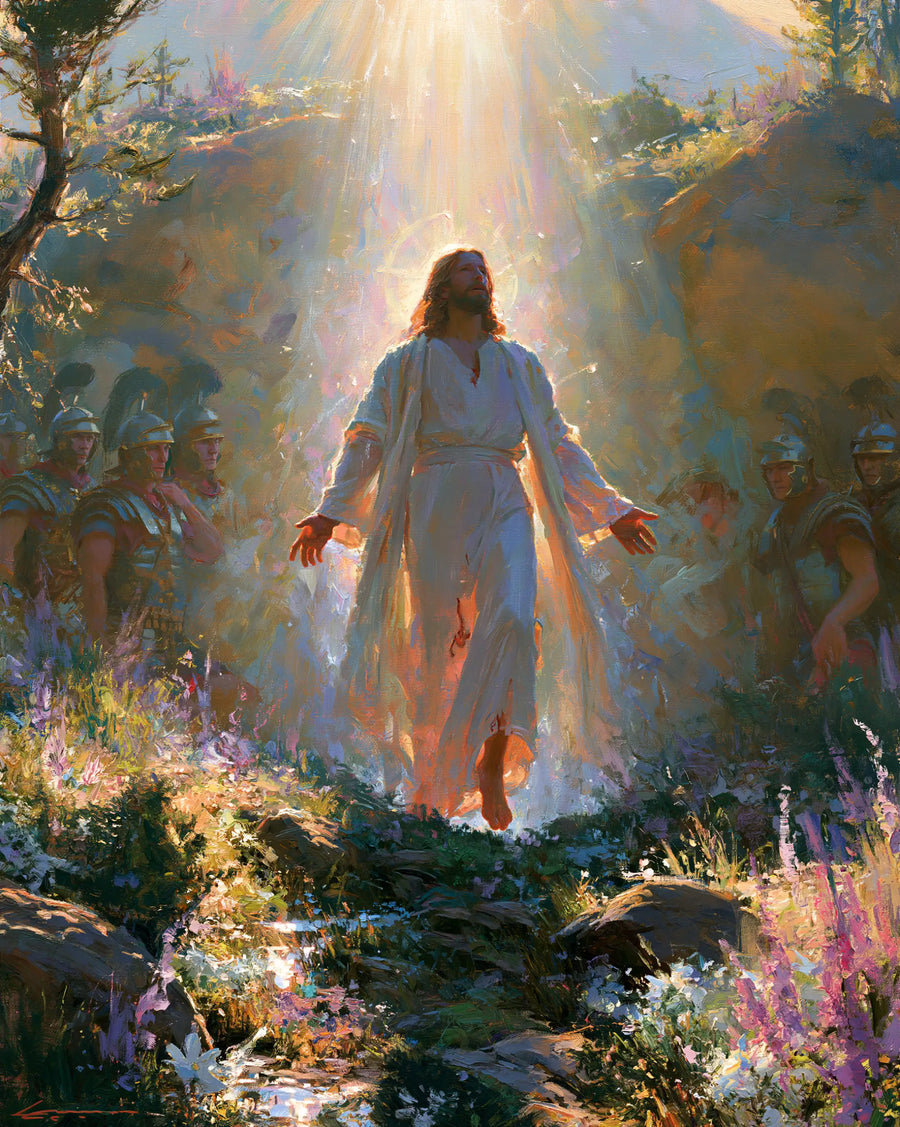 The Resurrection of Jesus Christ - Impressionist · Portrait n° 23
