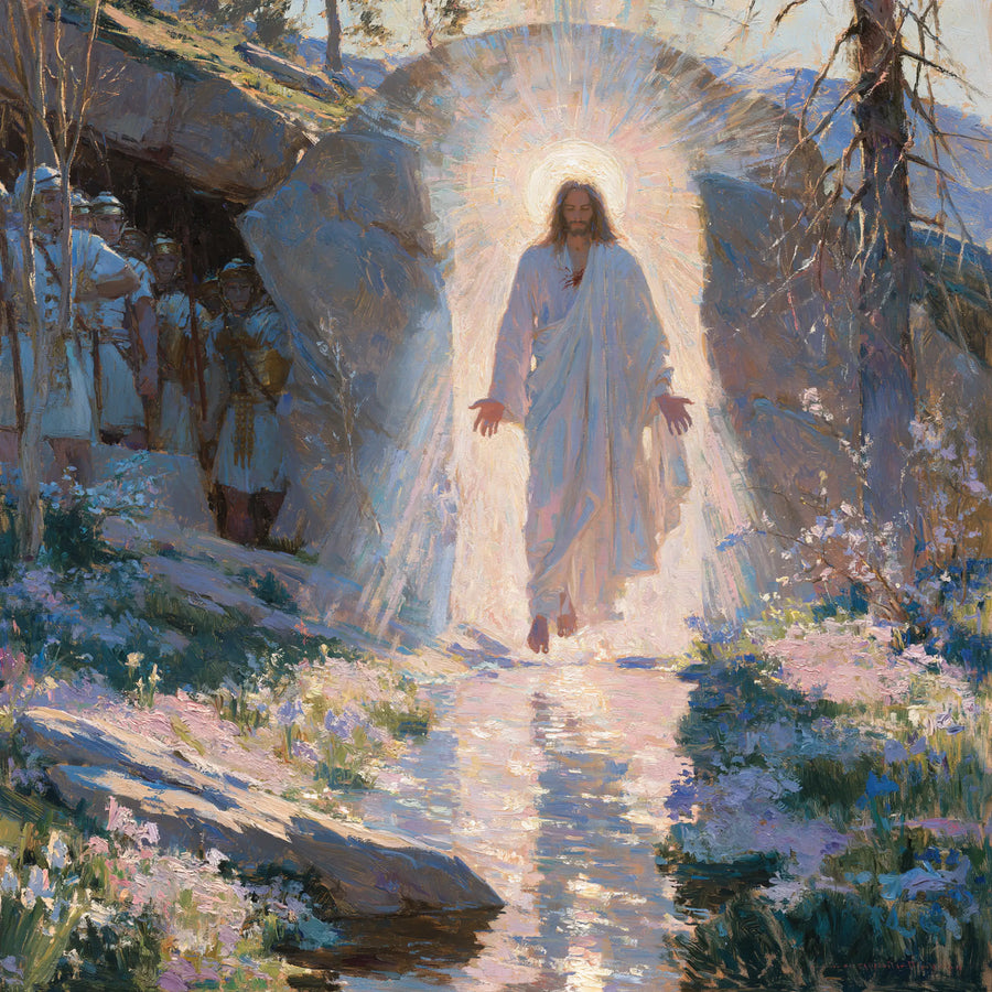 The Resurrection of Jesus Christ - Impressionist · Square n° 3