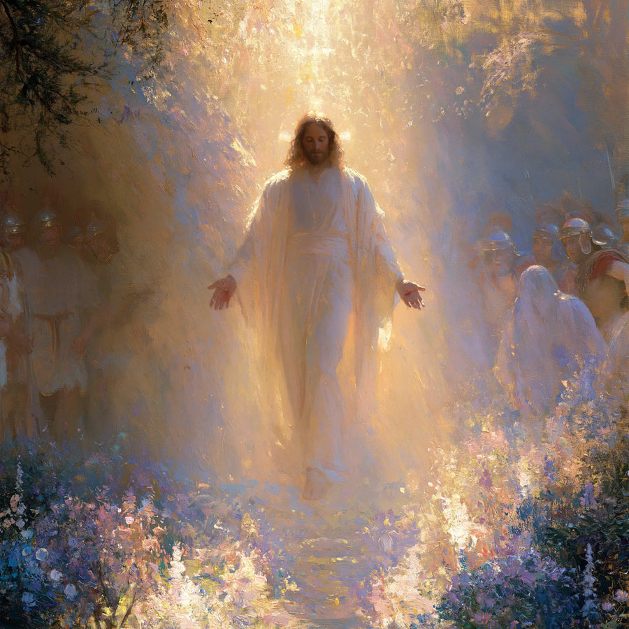 The Resurrection of Jesus Christ - Impressionist · Square n° 4