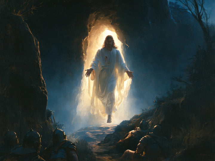The Resurrection of Jesus Christ - Midnight-blue Chiaroscuro · Landscape n° 9