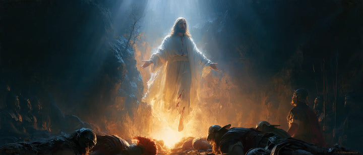 The Resurrection of Jesus Christ - Midnight-blue Chiaroscuro · Landscape n° 26