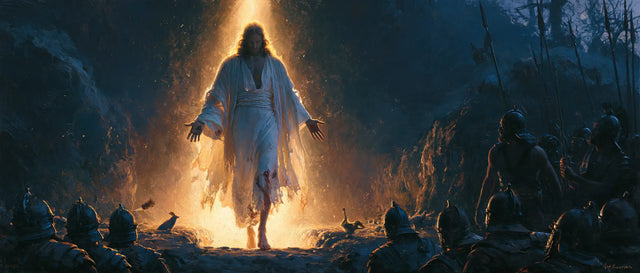 The Resurrection of Jesus Christ - Midnight-blue Chiaroscuro · Landscape n° 28