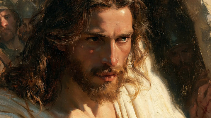The Resurrection of Jesus Christ — The Presence with Firelit Hair