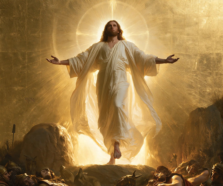 The Resurrection of Jesus Christ - Sacred Gold · Landscape n° 1