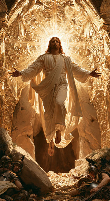 The Resurrection of Jesus Christ - Sacred Gold · Portrait n° 6
