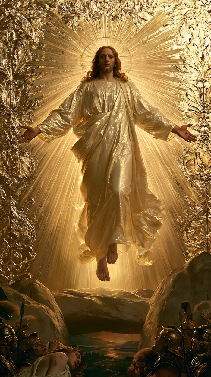 The Resurrection of Jesus Christ - Sacred Gold · Portrait n° 9