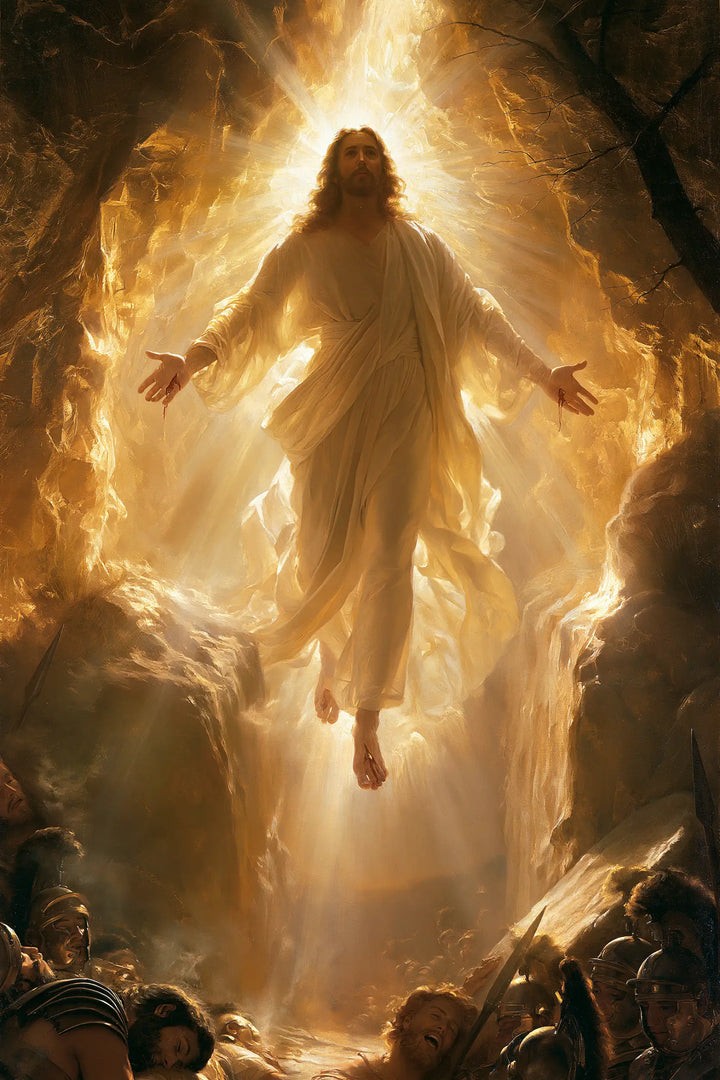The Resurrection of Jesus Christ — Flight within the Flame of Stone