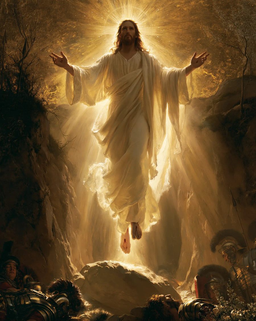 The Resurrection of Jesus Christ - Sacred Gold · Portrait n° 18