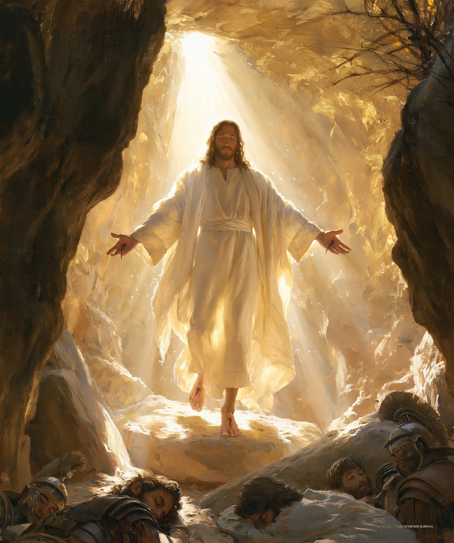 The Resurrection of Jesus Christ - Sacred Gold · Portrait n° 24