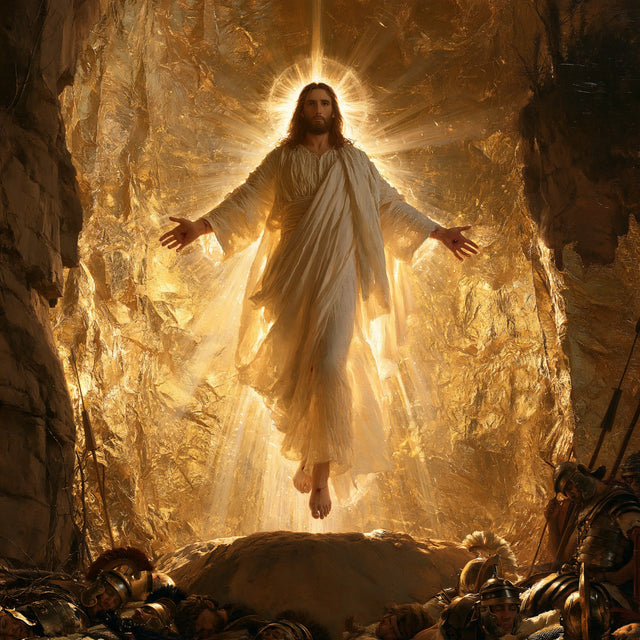 The Resurrection of Jesus Christ - Sacred Gold · Square n° 1