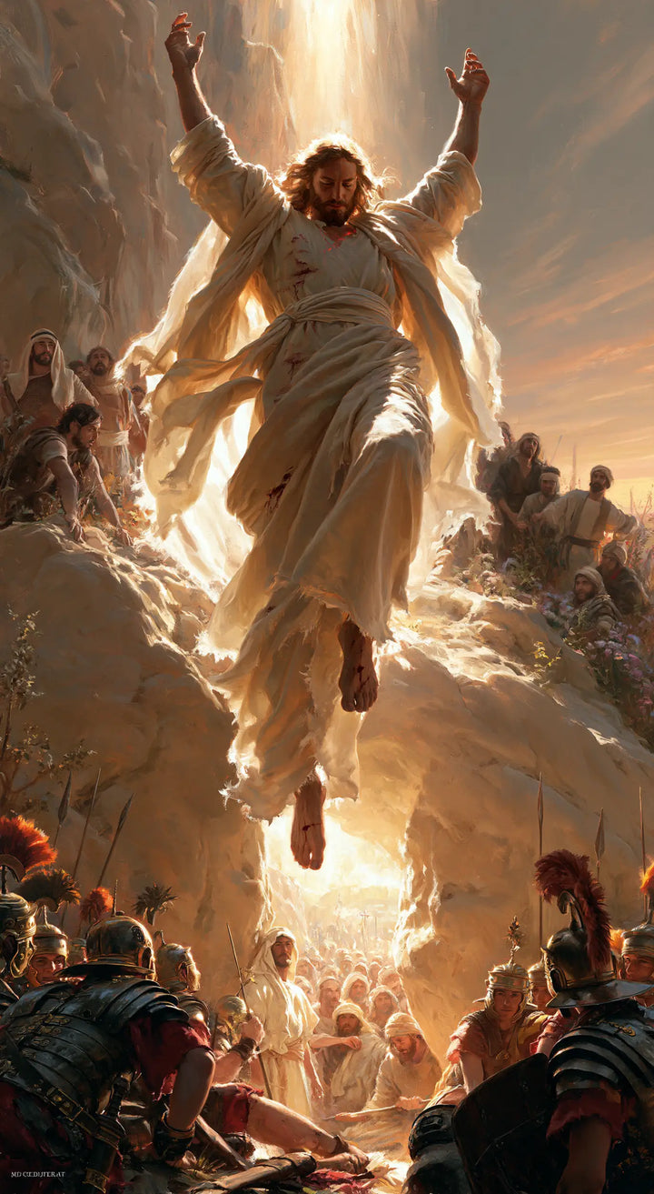 The Resurrection of Jesus Christ - Sacred Monumental View · Portrait n° 10