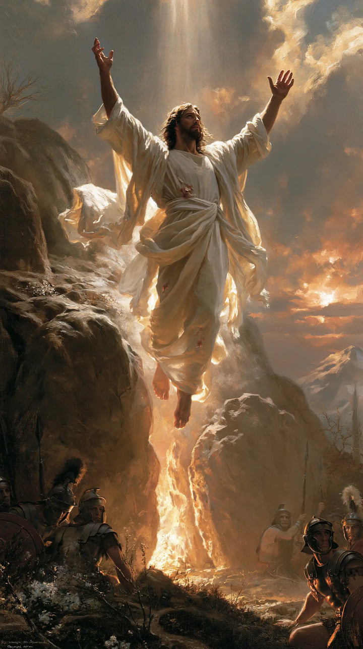 The Resurrection of Jesus Christ - Sacred Monumental View · Portrait n° 14