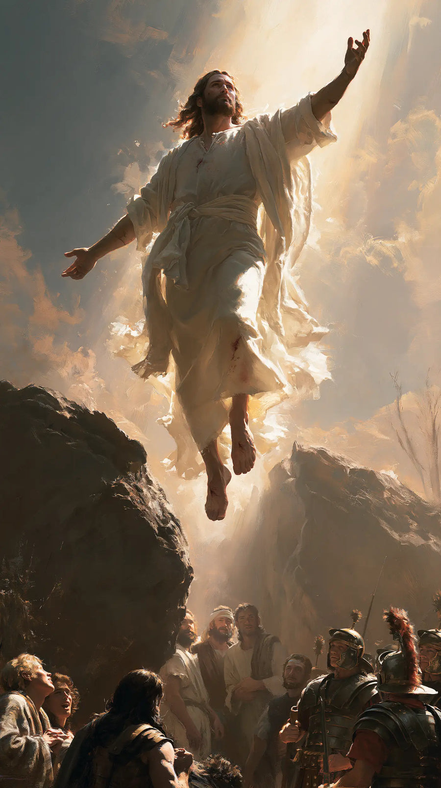The Resurrection of Jesus Christ - Sacred Monumental View · Portrait n° 15