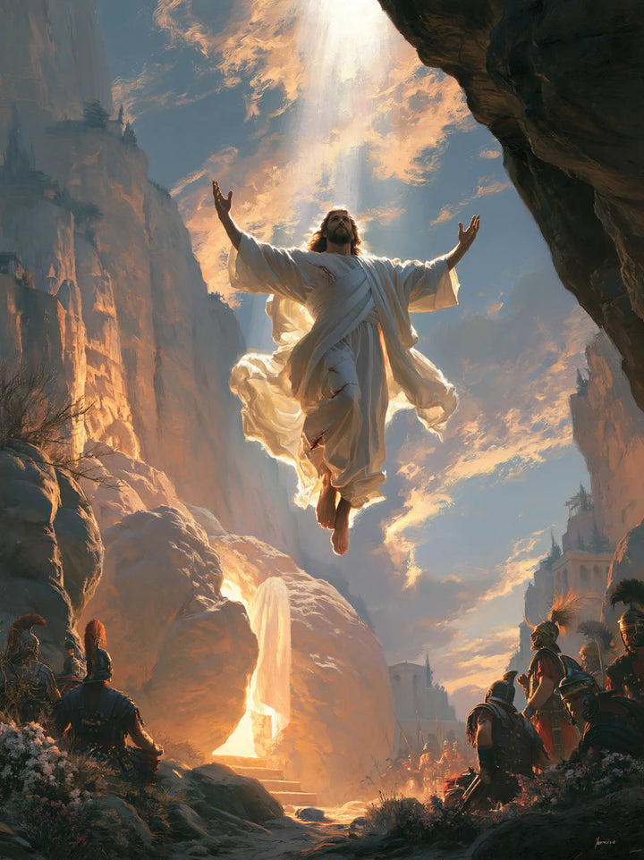 The Resurrection of Jesus Christ — Life beneath the Dark Overhang