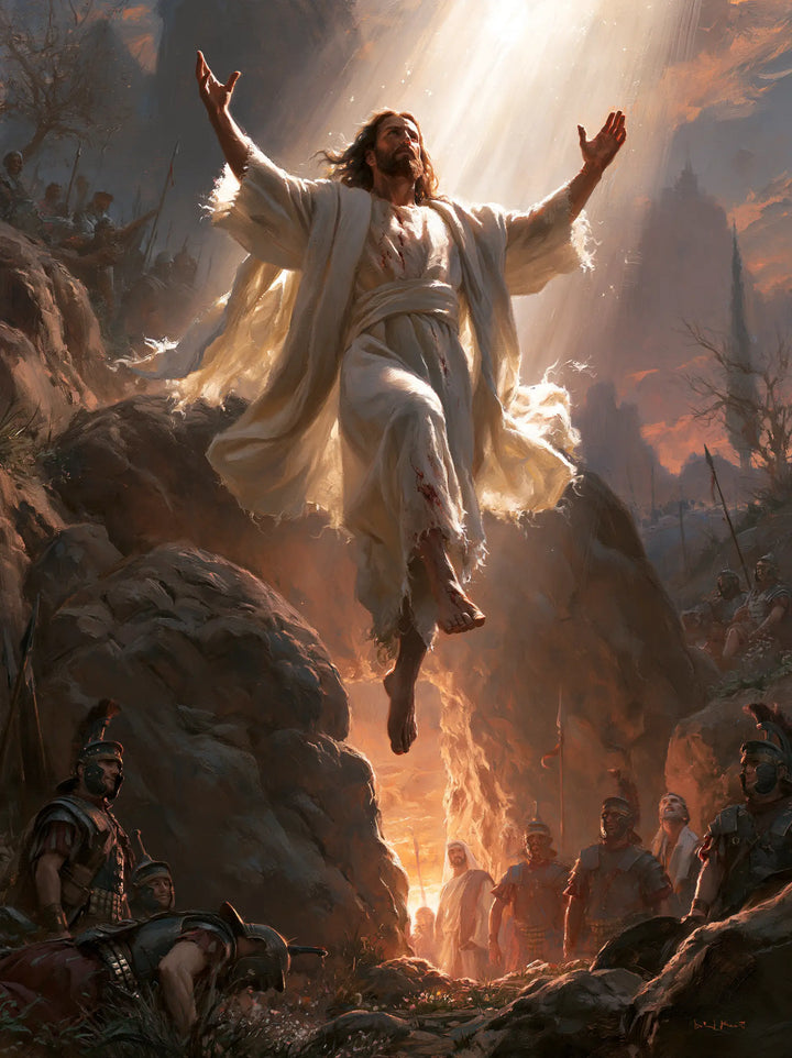 The Resurrection of Jesus Christ - Sacred Monumental View · Portrait n° 19
