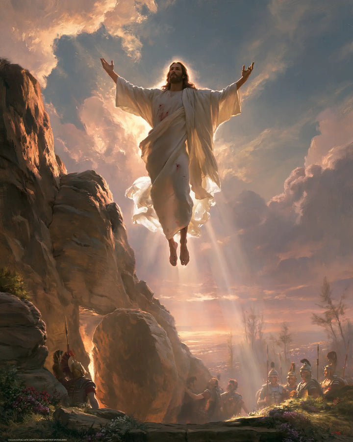The Resurrection of Jesus Christ - Sacred Monumental View · Portrait n° 20