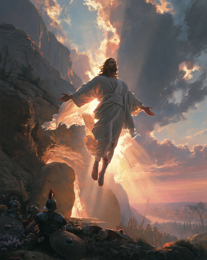 The Resurrection of Jesus Christ - Sacred Monumental View · Portrait n° 21