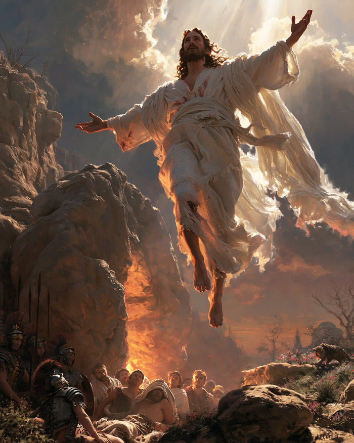 The Resurrection of Jesus Christ - Sacred Monumental View · Portrait n° 22