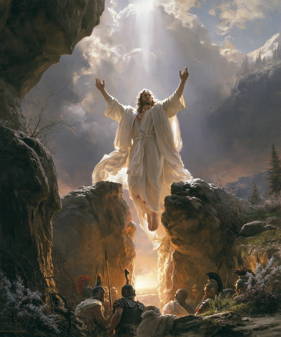 The Resurrection of Jesus Christ - Sacred Monumental View · Portrait n° 26