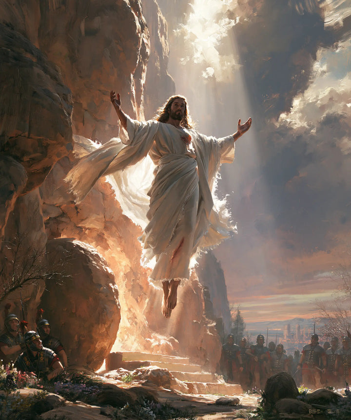 The Resurrection of Jesus Christ — Light upon the Tomb’s Steps