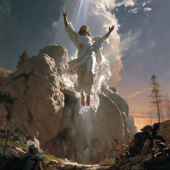 The Resurrection of Jesus Christ - Sacred Monumental View · Square n° 3